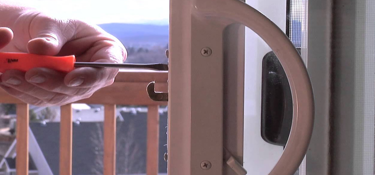 Balcony Door Lock Repair Davis